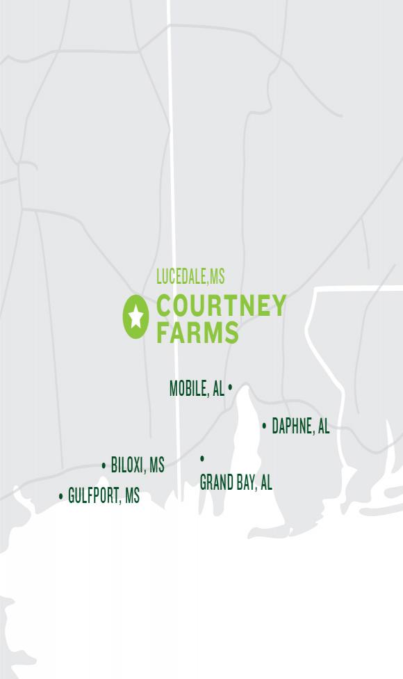 Courtney Farms Map